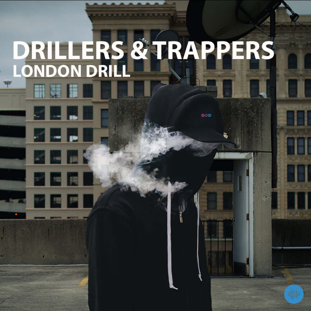 London Drill pack with sharp snares and aggressive bass loops.