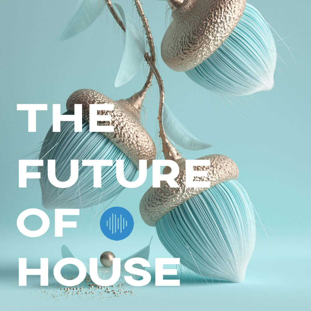 The Future of House sample pack featuring cutting-edge basslines, smooth melodies, deep drops, and energetic rhythms, perfect for modern house music production.